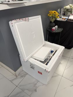 Giant Ice Cooler With Cold Packs !!!