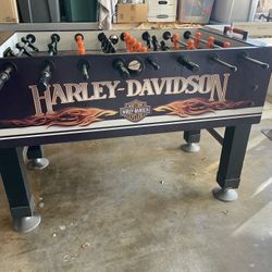 Authentic Harley Davidson Foosball table