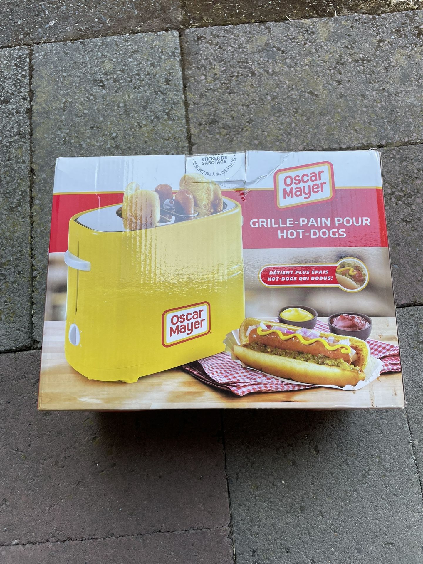 Pop-up hot dog toaster