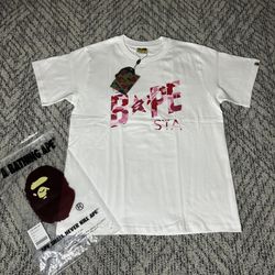 White Bape Sta T-Shirt