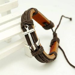 Men's anchor bracelet new