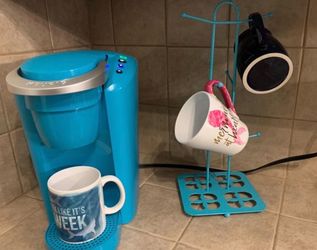 Turquoise Mug Tree (New!)