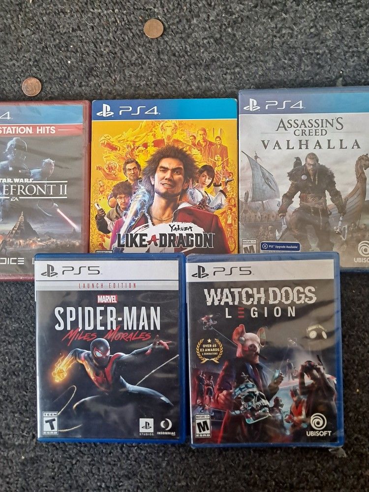 Playstation 4 & 5 Games