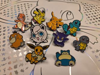 Pokémon Metal Pin Collection