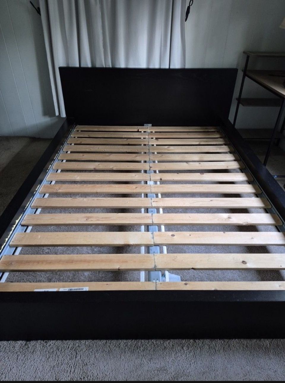 Queen Size Black IKEA Malm Bed Frame *Delivery Available*