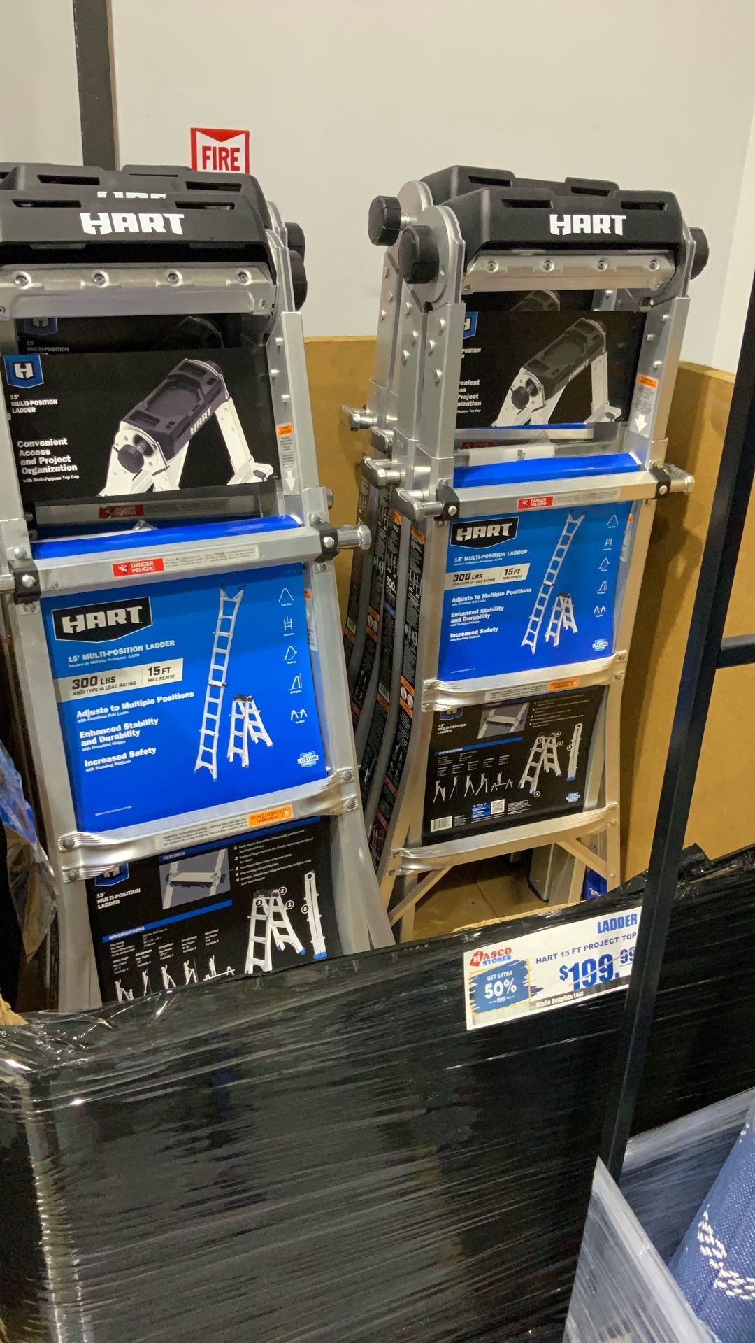 Hart 15ft Project Top Ladder