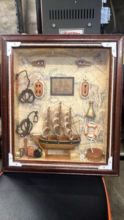 Vintage shadowbox Vintage shadowbox