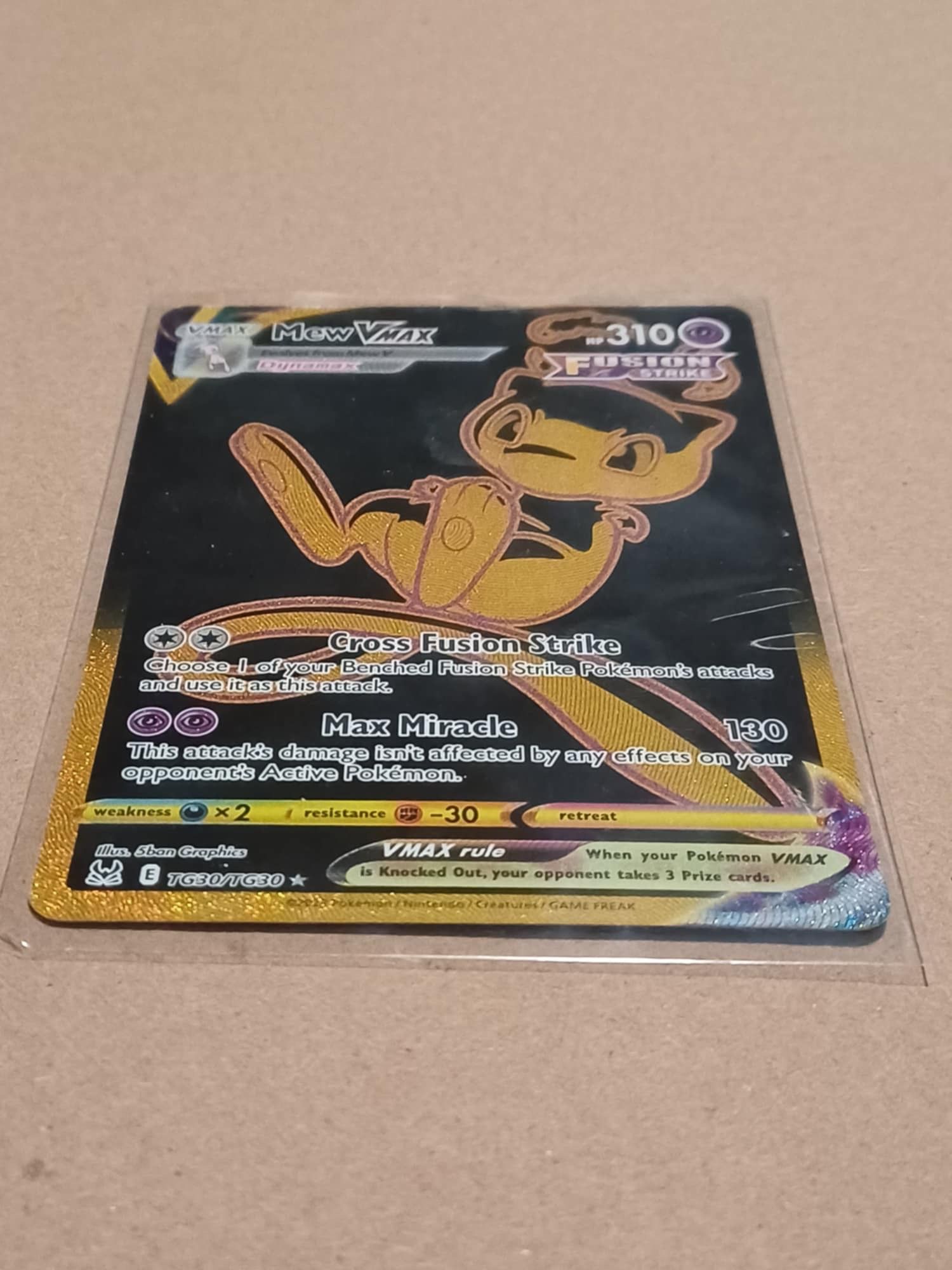 Mew Vmax Lost Origin Trainer Pokemon Card
