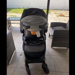 Chicco Stroller With Car Seat And Base