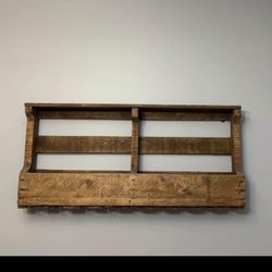 Large Mall Mounted Wine/Spirit Rack
