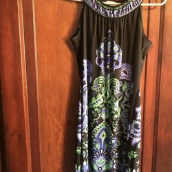 DRESS BARN SLEEVELESS DRESS, SIZE 8 BEAUTIFUL!