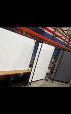 Mobile displays board .. dryerase tac. Super high end sells for $3000