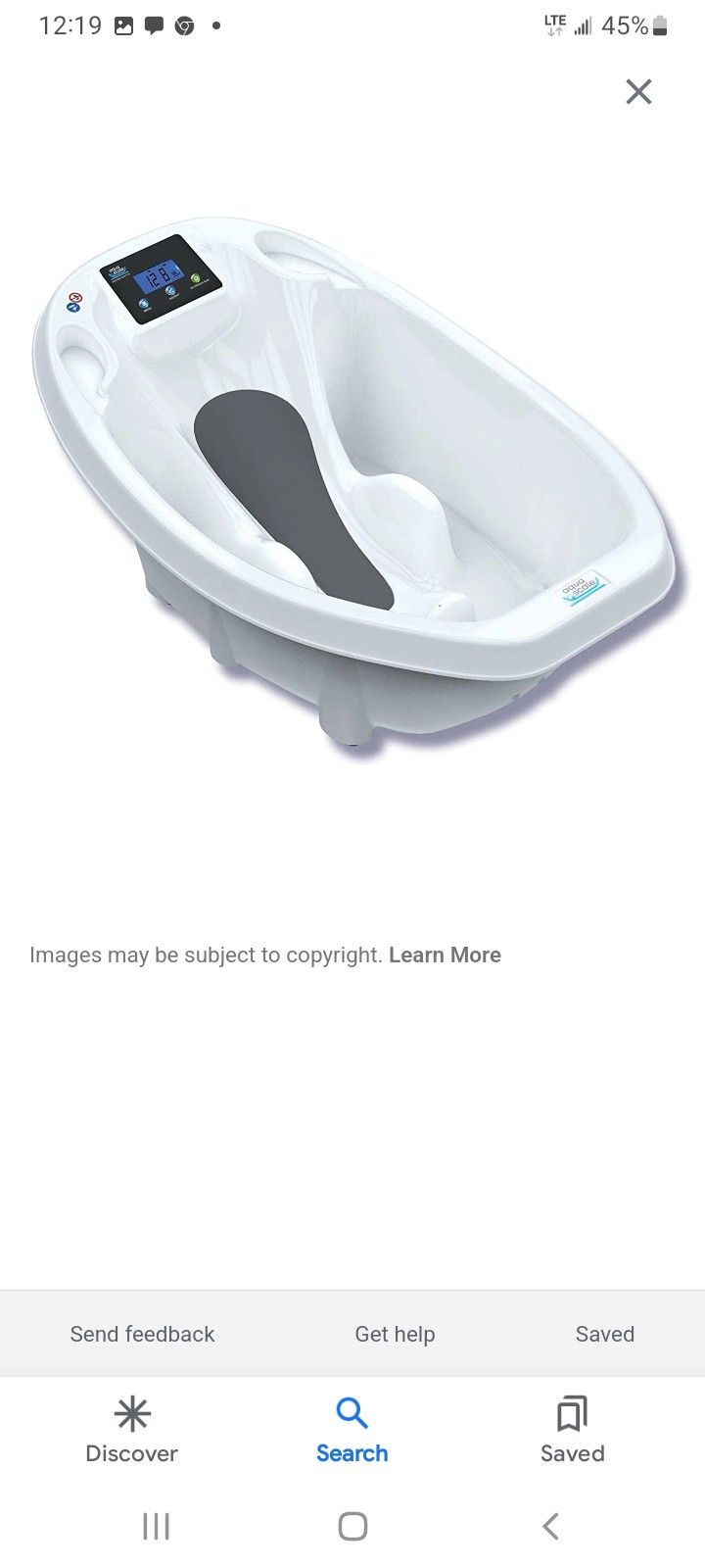 Aqua Scale Baby Tub
