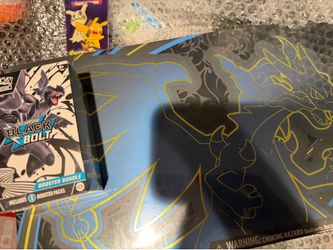 Charizard upc and black bolt booster for trade