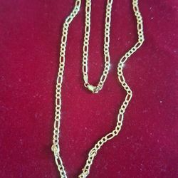 14ky Gold Chain Solid With Pendant 