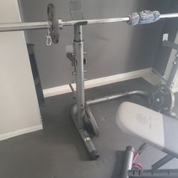 Weder XRS20 OLYMPIC Bench & Squat Rack -- Reduced!!