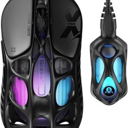 GravaStar Mercury X Pro Wireless Gaming Mouse, Come with 8K Dongle 