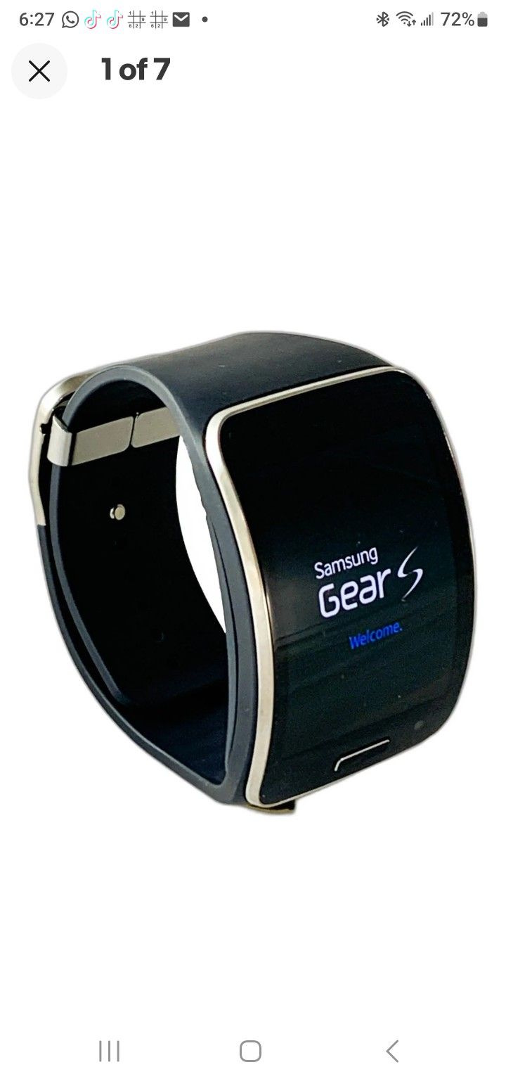 Samsung Galaxy Gear S SM-R750A Curved Super AMOLED Smart Watch
