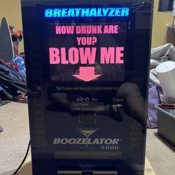 Breathalyzer vending mchine
