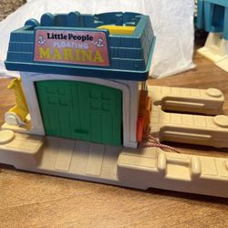 Vintage Fisher-Price Little People Floating Marina Playset