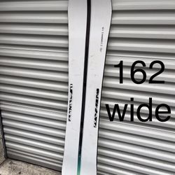   Burton Custom EST center channel Flying V rocker Snowboard   162w