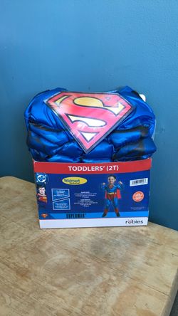 HALLOWEEN DC SUPERMAN TODDLER SIZE 2T COSTUME