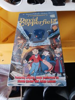 David Copperfield Cartoon 1990s VHS New