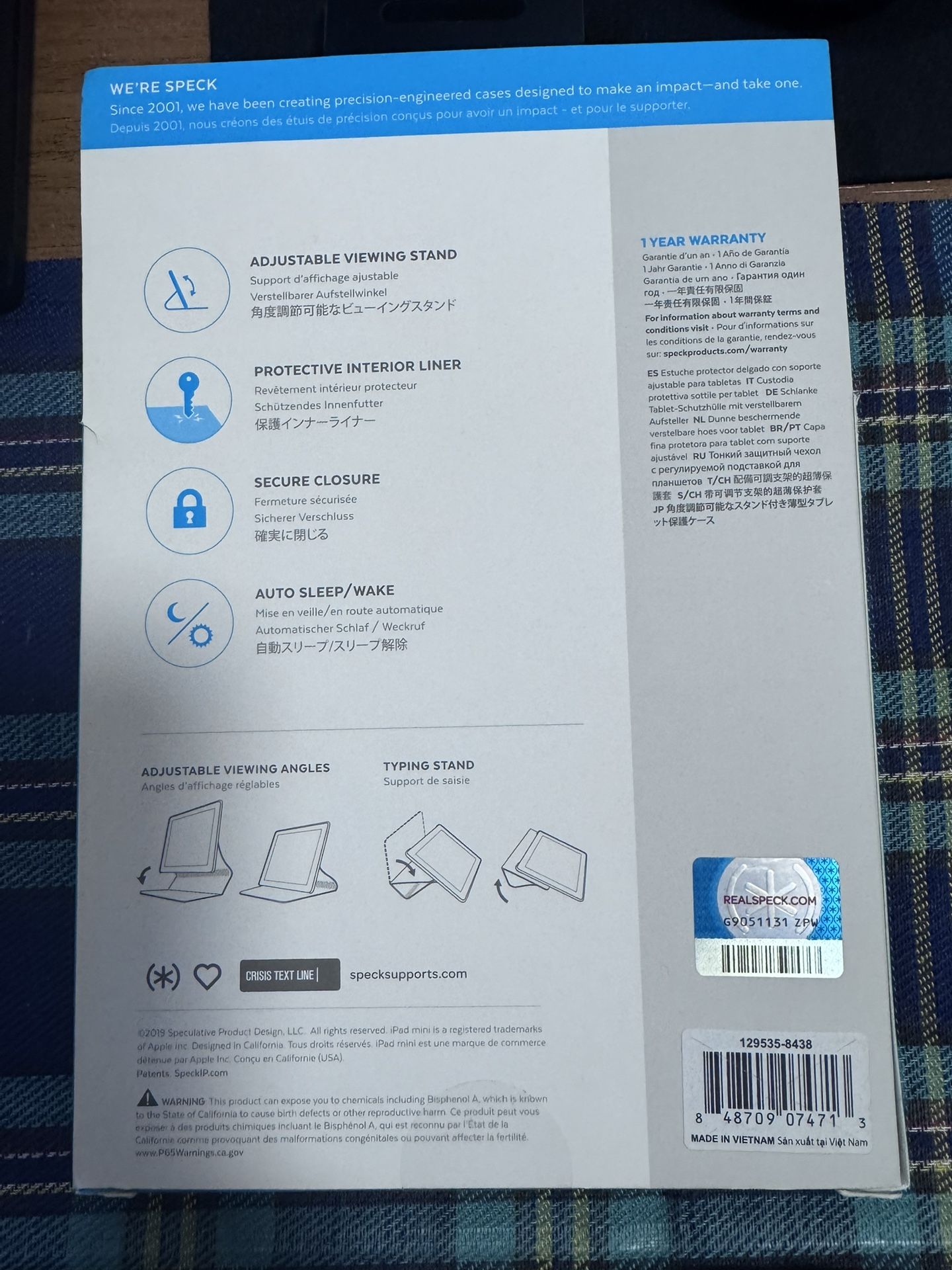 iPad Mini 4 Cover