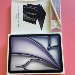 Apple IPad Air 11” ( M3 chip / 2025 model) 128GB with pen, keyboard case & Accessories  (open box) 