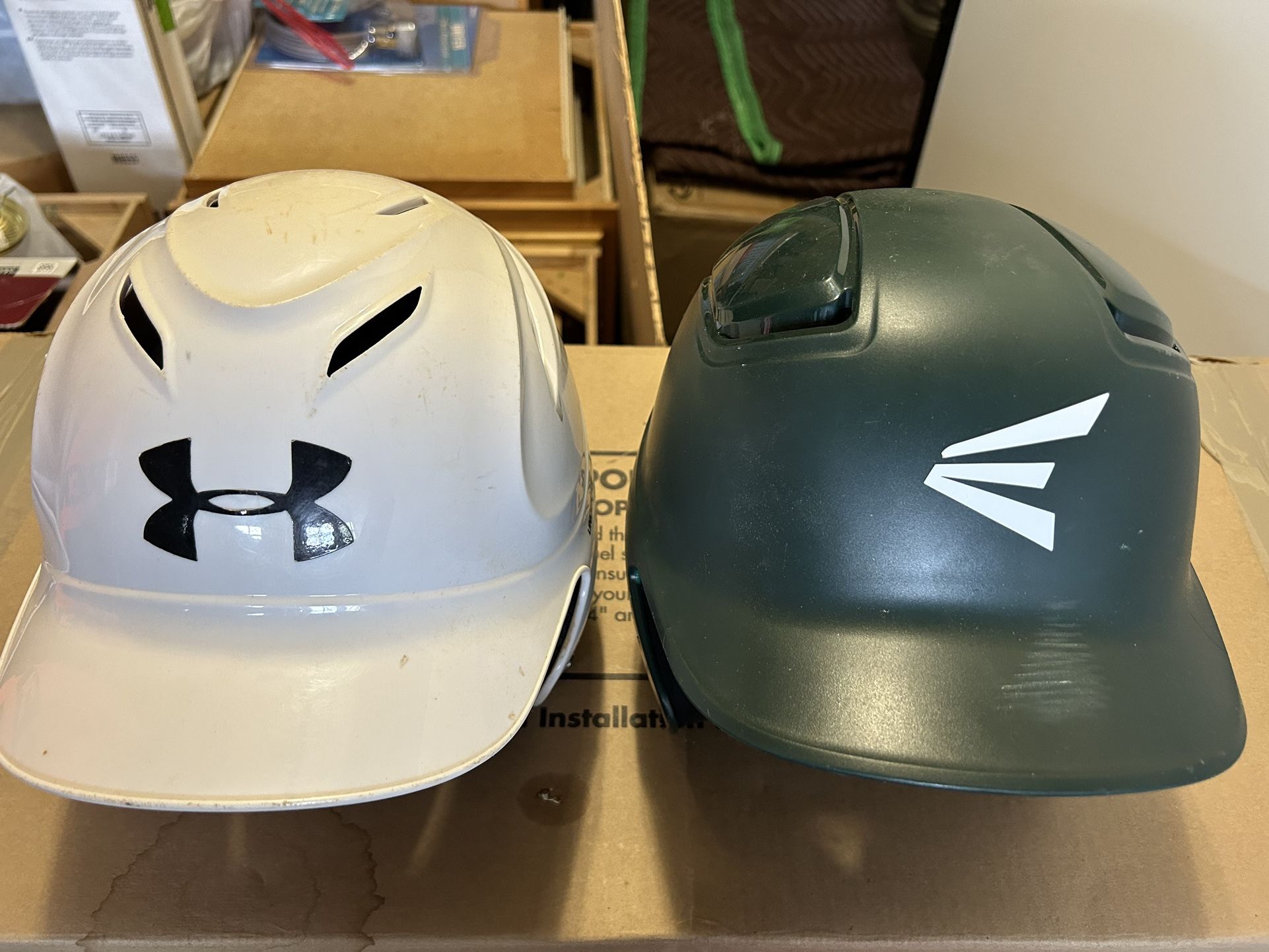 2 Baseball Helmets