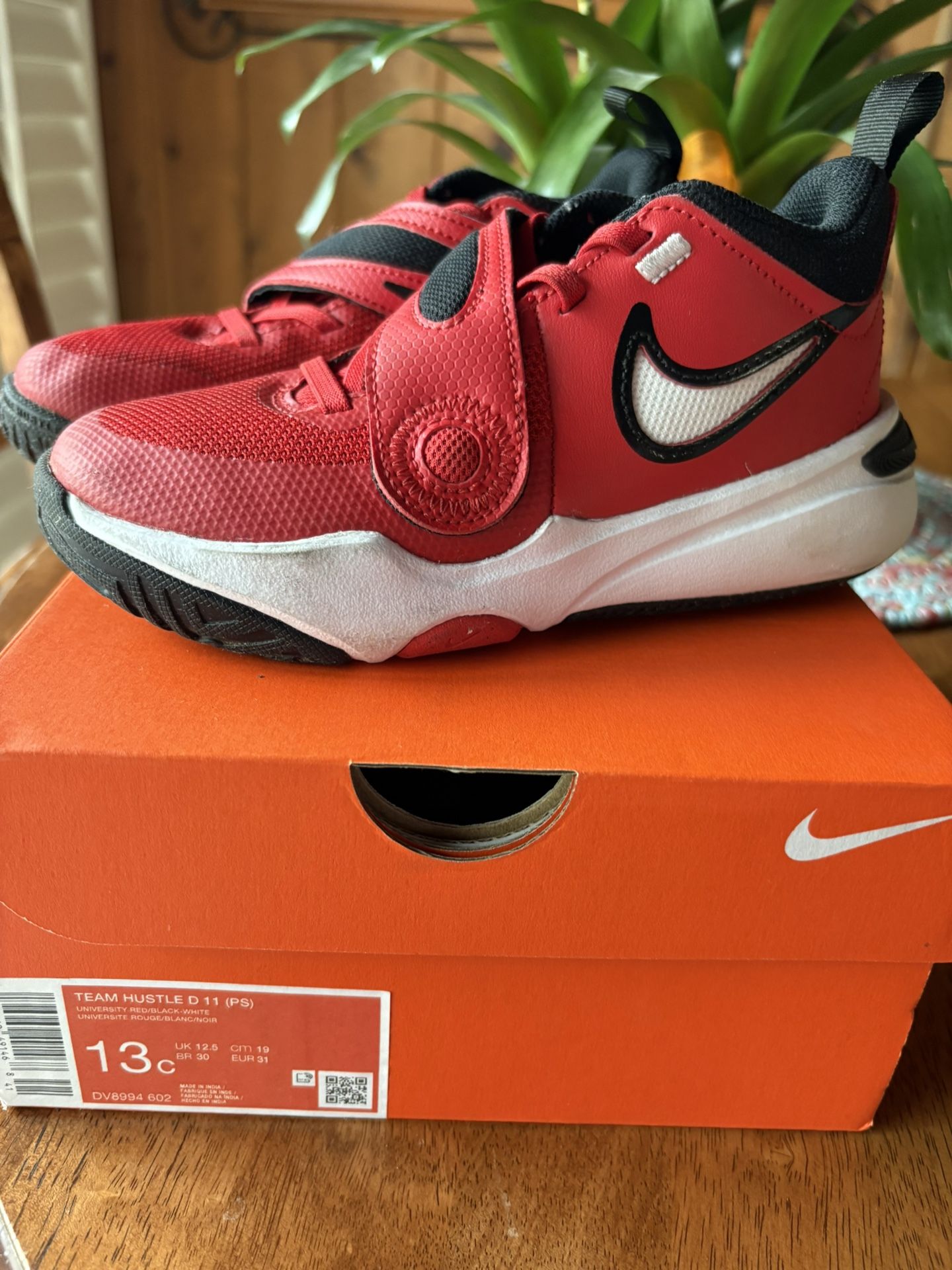 Red Size 13 Toddler Nikes