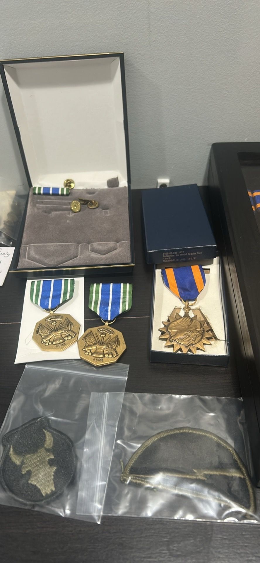 Military medals patches will take trades for other military items