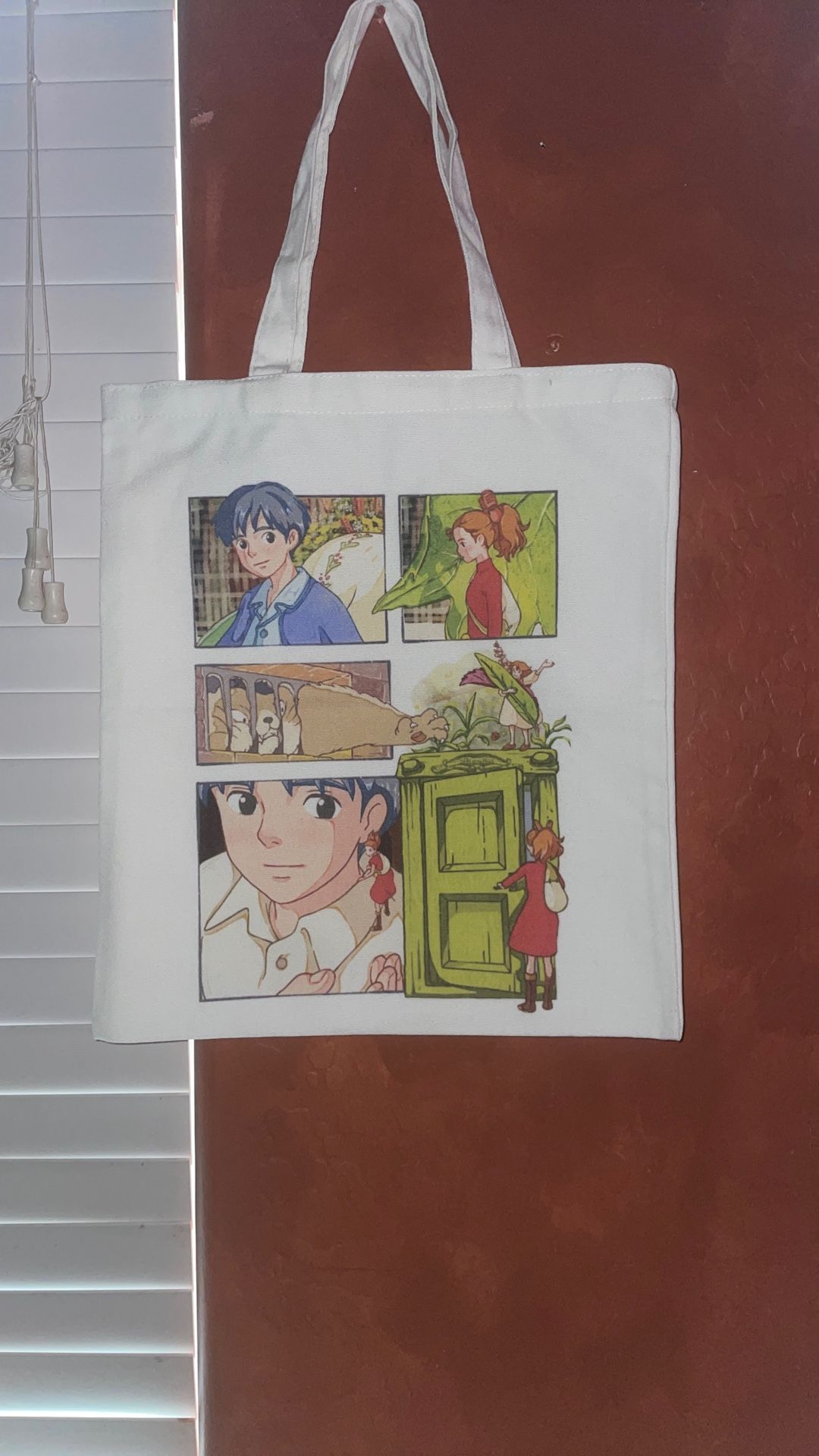 Studio Ghibli Secret World Of Arrietty Tote Bag