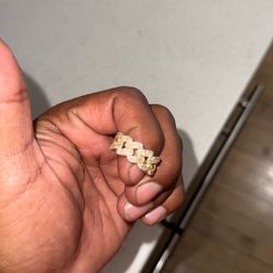 Cuban Link Ring - NATURAL DIAMONDS 