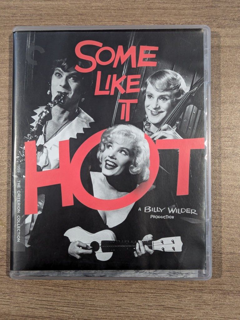 Some like It Hot Criterion blu ray Like New