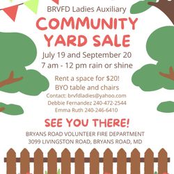 Community yard Sale