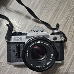canon AE-1 camera