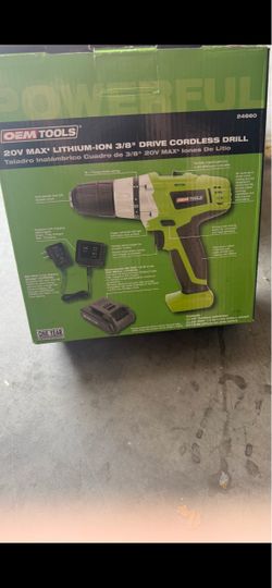 Cordless drill 20v max