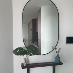 Mirror And Shelf Set