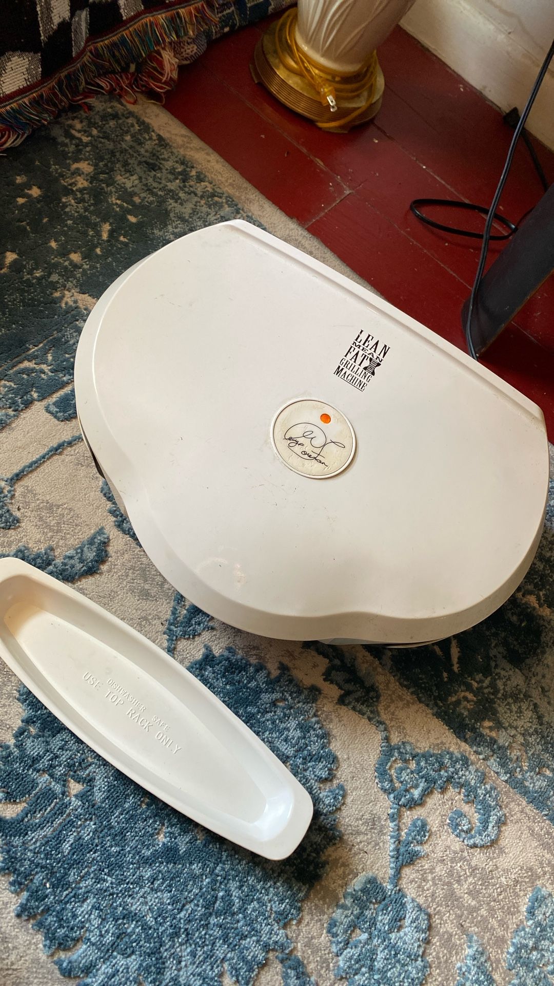 LEAN MEAN FAT GRILLING MACHINE.