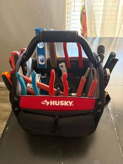 Tool bag with tools
