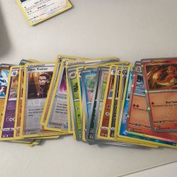 Pokémon TCG Card Lot Holographic Cards & Reverse Holo Lot Of 30+ Cards