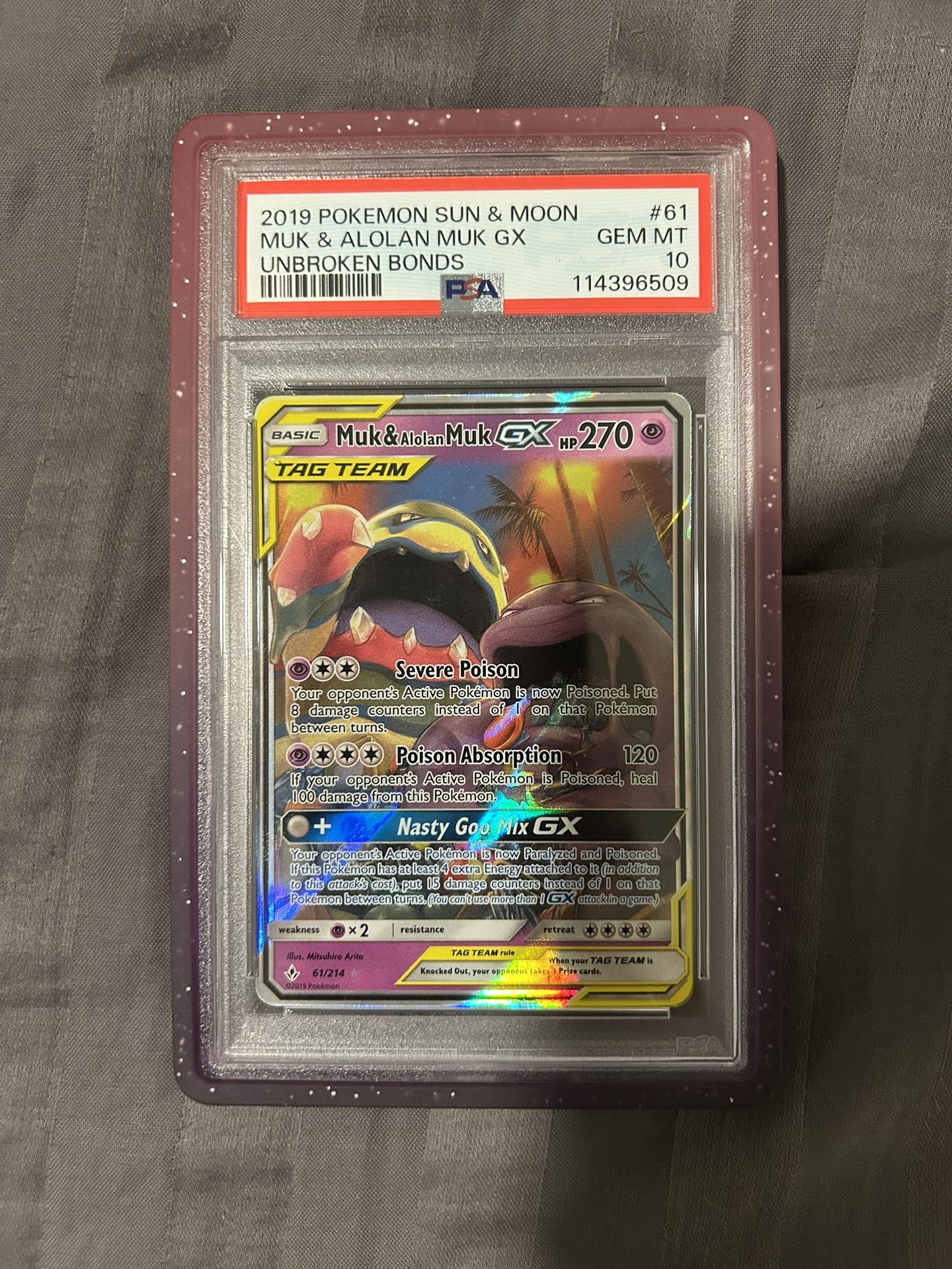 Muk Tag Team Gx PSA 10