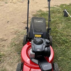 22 in. Recycler Briggs & Stratton High Wheel FWD Gas Walk Behind Self Propelled Lawn Mower with Supe