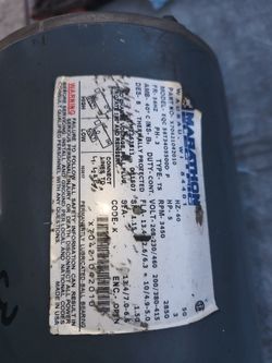 Electric Motor  5 Hp
