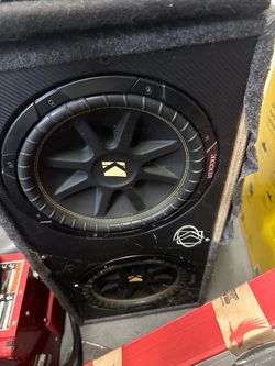 Kicker subwoofers
