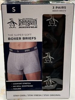 Original Penguin Boxer Briefs 3-Pack Size Small