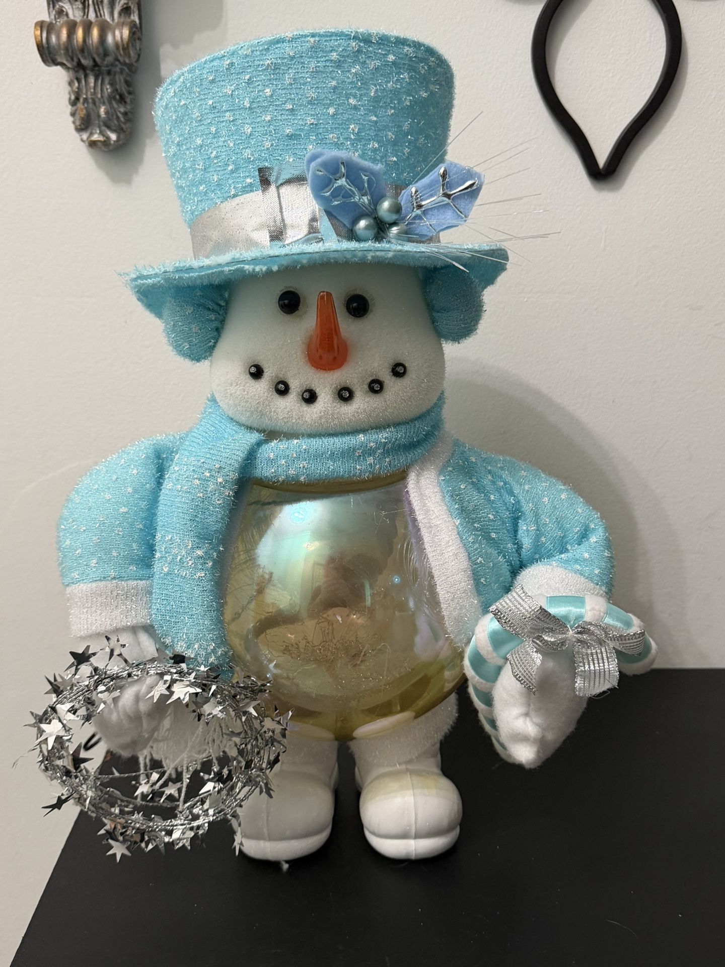 Christmas Vintage Fiber Optic Snowman