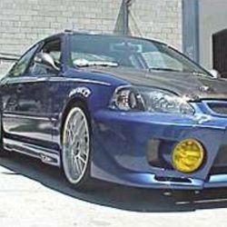 Bumpers Honda Civic Ek Evo Front Bumper 96 97 98 1996 1997 1998 Liquidation Sale Bodykit Body Kit Bodykits Body Kits 