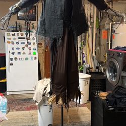 Animated drop Down Scarecrow